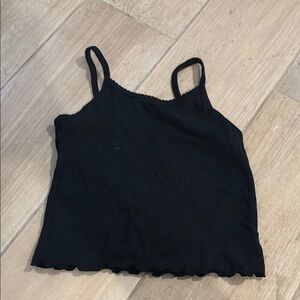 Black Sleeveless Top
